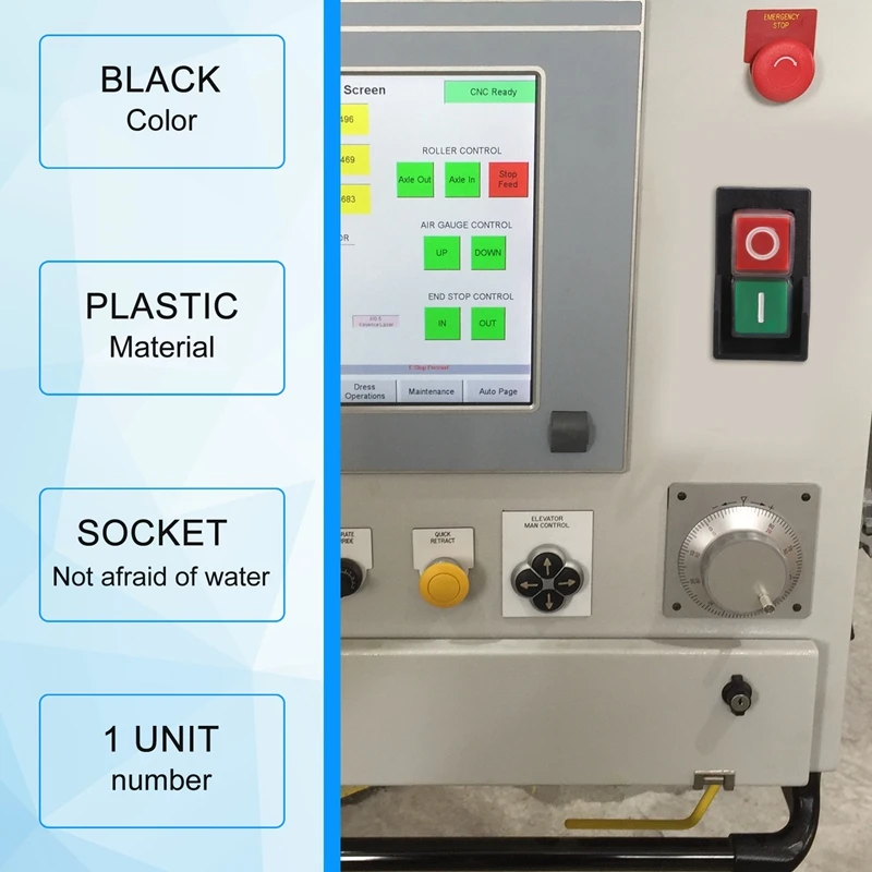 Emergency Stop Switch - Waterproof Safe Switch Kjd17electromagnetic Switch Motor Protection Switch 6 Pin 250V 16A