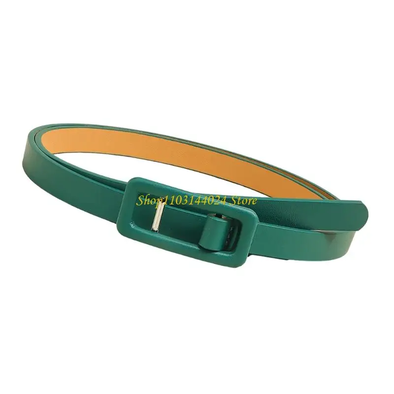 N5KE أنيقة قابلة للتعديل حزام الخصر الجلود للنساء خفيفة تصميم رقيقة لتصميم رفي