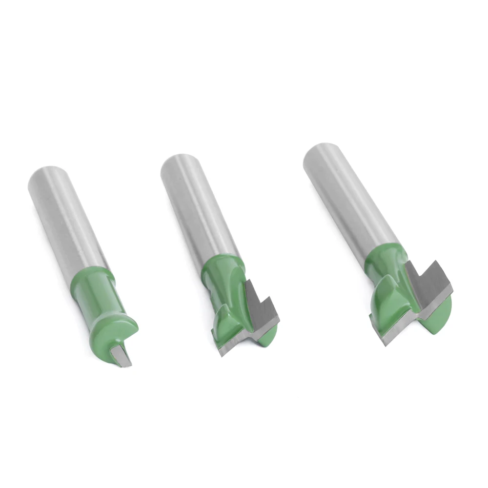 Imagem -03 - Fresa para Madeira Woodworking T-slot Cutter Router Bit Grupo Hex Bolt Key Buraco Bits t Slotting Fresa 1pc in 6.35 mm Mc01190