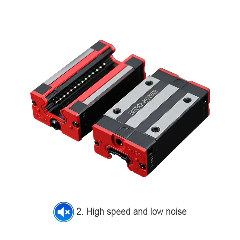 

-for Guide 2pcs HGR25 Linear Square Rail 1400mm-2600mm + 4pcs Slides Carriages HGH25CA Or HGW25CC For CNC Parts