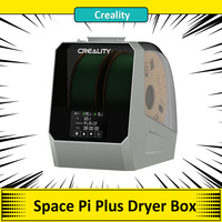 Creality Space Pi Plus Filament Dryer Box for 3D Printer,PTC 360 Degrees Hot-Air Heating,2 Rolls Capacity, 48H Timer, LCD Screen