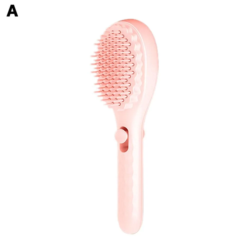 100Pcs New Retractable Comb Magic Comb Anti-static Portable Fluffy Comb Scalp Massage Hair Comb