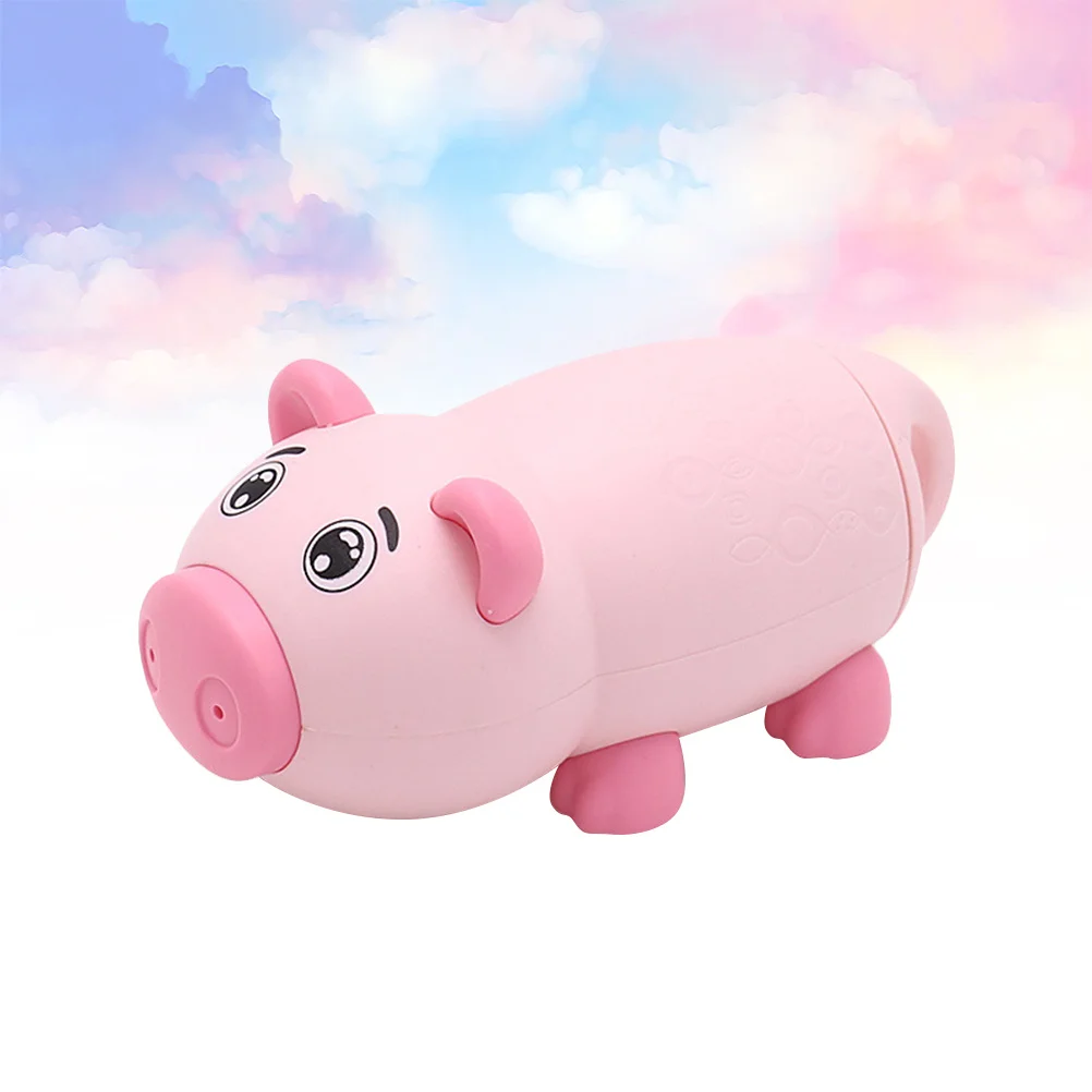 

1Pcs Pink Pig Shaped Durable Lightweight Summer Pool Beach Fun Interactive Kids Gift Plastic Material