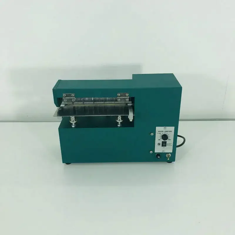 

Gold SellerWL-QZ01 Leather Strap Cutting Machine for Shoe Material Cutting with 20cm Cutting Shaft and Foot Pedal Control