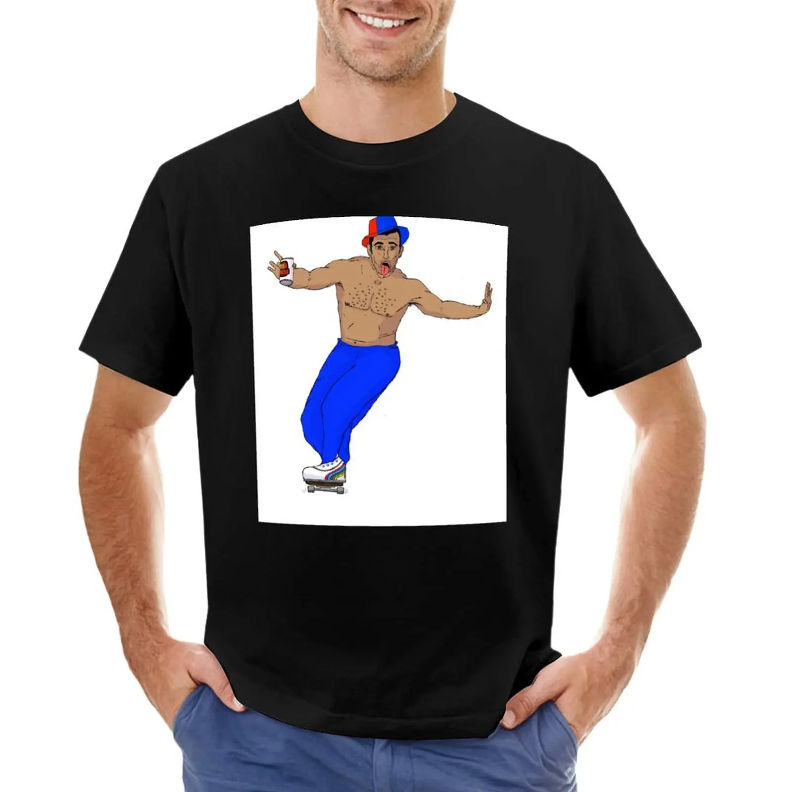

Andrew Joey Johns Mad Monday T-Shirt tees street wear blanks Men's clothing
