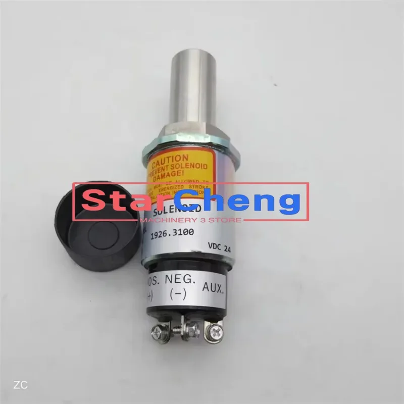 

for Kalmar Container Handler Equipment Engine Fuel Shutoff Stop Solenoid 24V Solenoid Valve 836640254 SA-3991-24 Excavator Parts