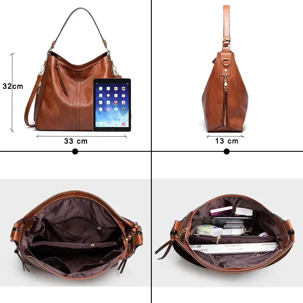 Shoulder Bags for Women Luxury Handbag Designer Female Messenger Crossboday Bags Vintage Tote