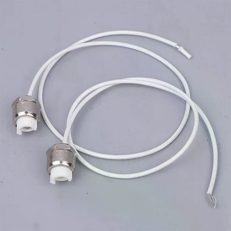 Couple Pack of R7S Ceramic LED Lamp Socket for Heat Tubing Examinations