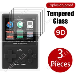 3PCS 9H HD Tempered Glass For GKD Pixel  Game Kiddy GKDPixel  Player Games Screen Protector Cover Film