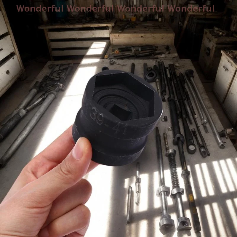 

Double-Ended Socket Removal Tool Nut Sleeve, Carbon Steel 39mm-41MM, Motorcycle Pulley Repair Part, Clutch Disassembly