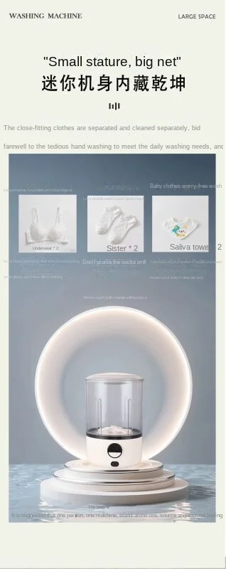 Portable washing machine view 8