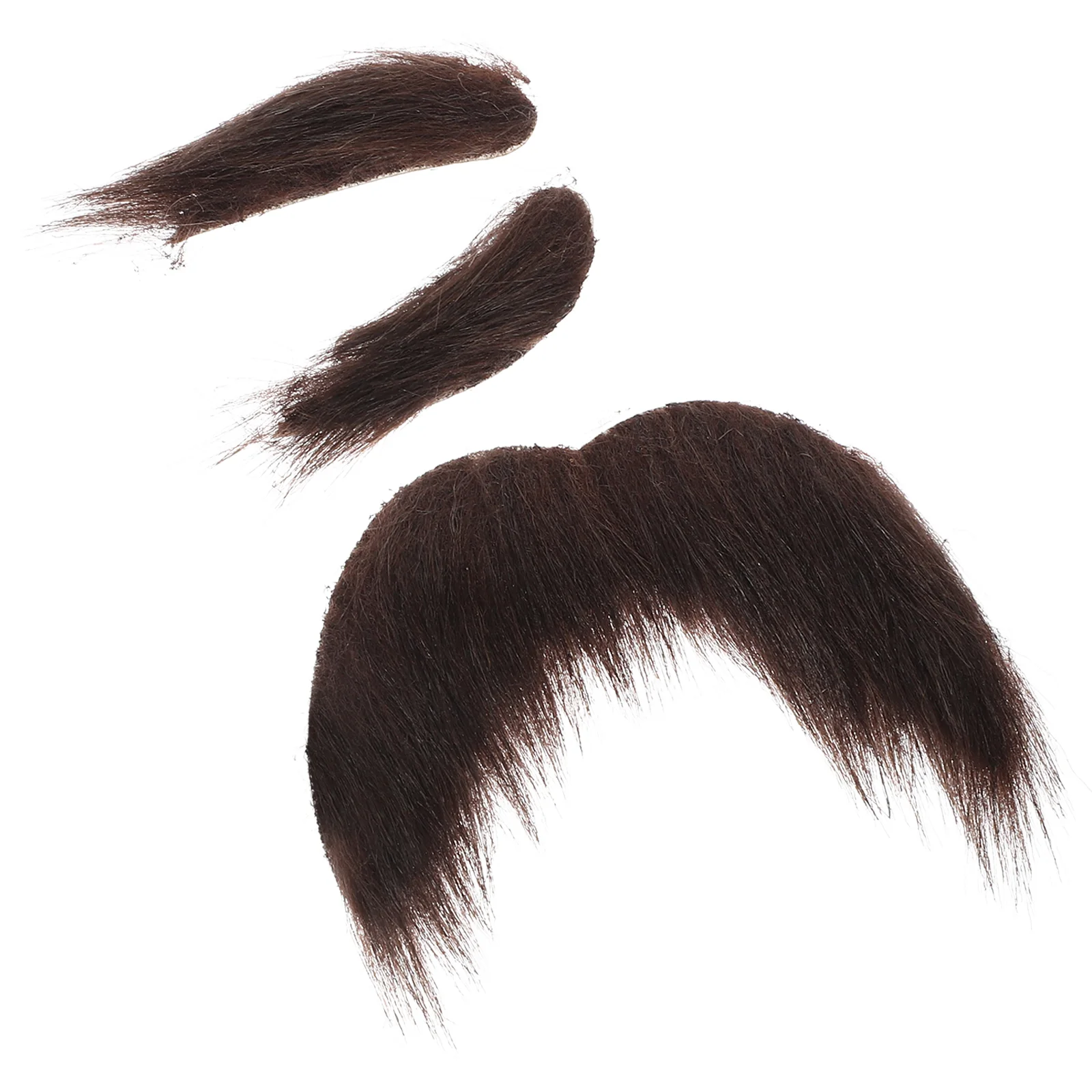 

Accessory Party Red Fake Mustache and Eyebrows Men Cosplay Prop Elder Costume