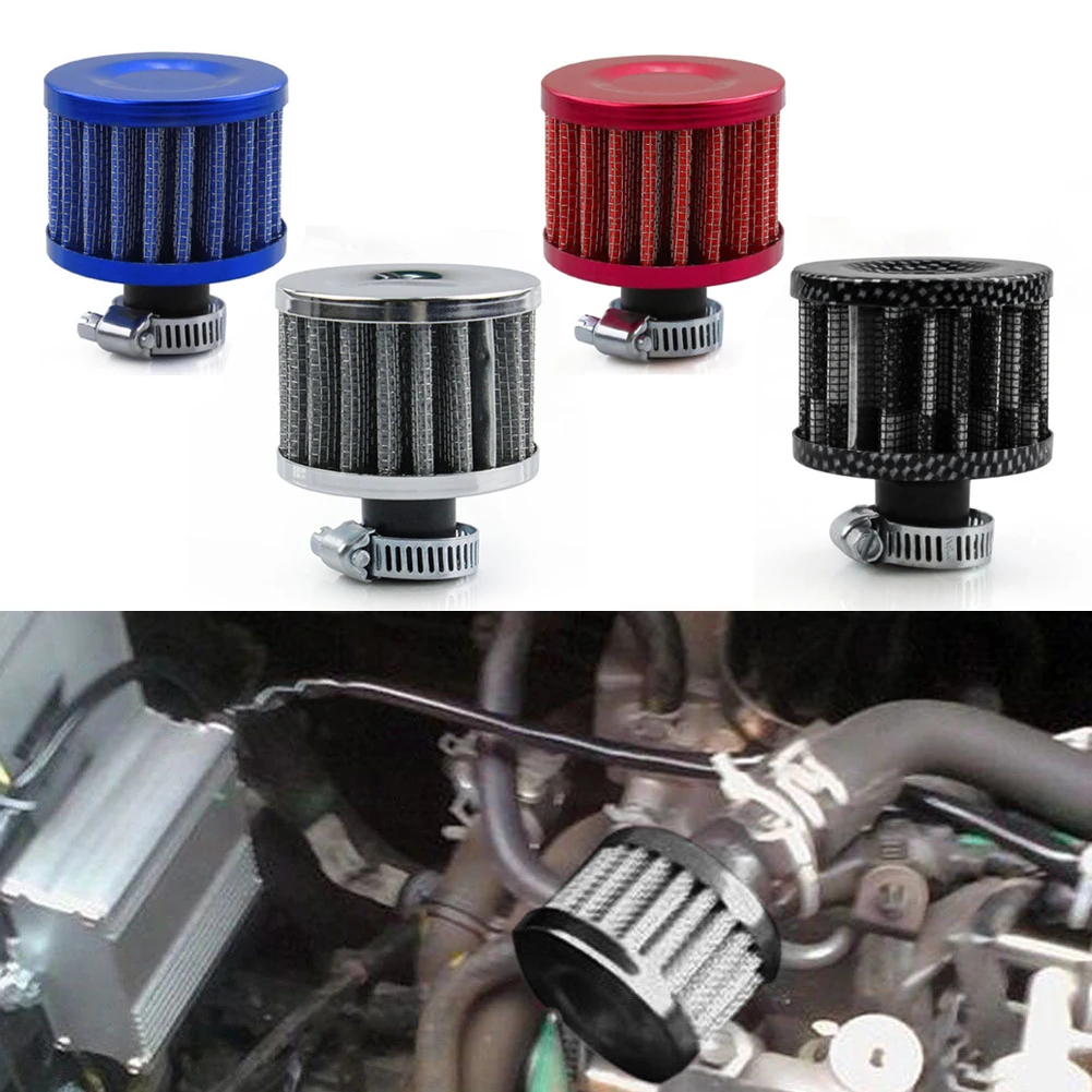 12mm Öl für Mini Entlüfter Kaltluftfilter Kraftstoff Kurbelgehäuse Auto Motorrad Motor Zubehör