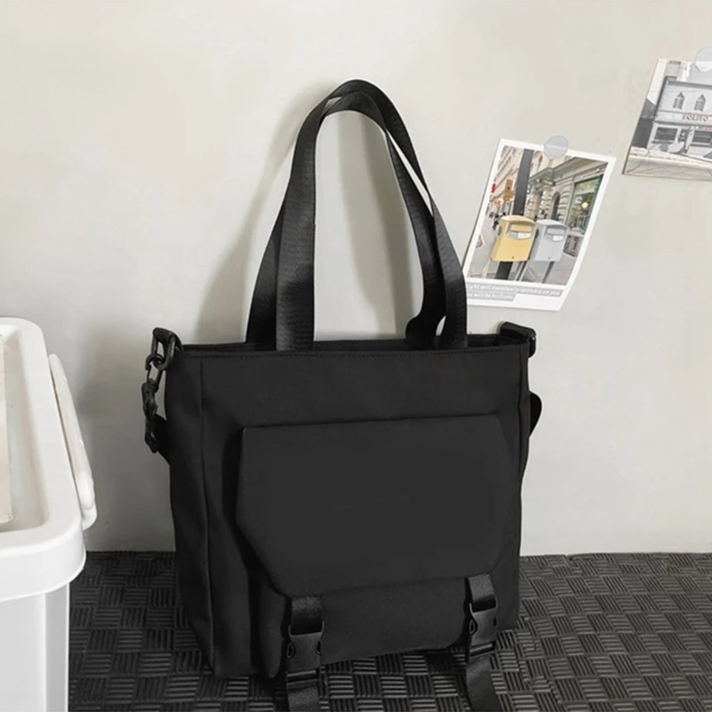 Zaino in nylon cool Harajuku per borsa a tracolla per libri per laptop da scolastico per adolescenti