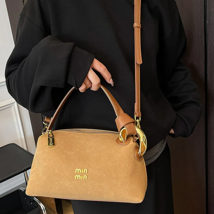 

Fall Winter Korean Hobo Bag, Fashion Top Handle Purse for Women, Casual Commuter Tote, Chic Crossbody Bag Day-to-Night Shoulder