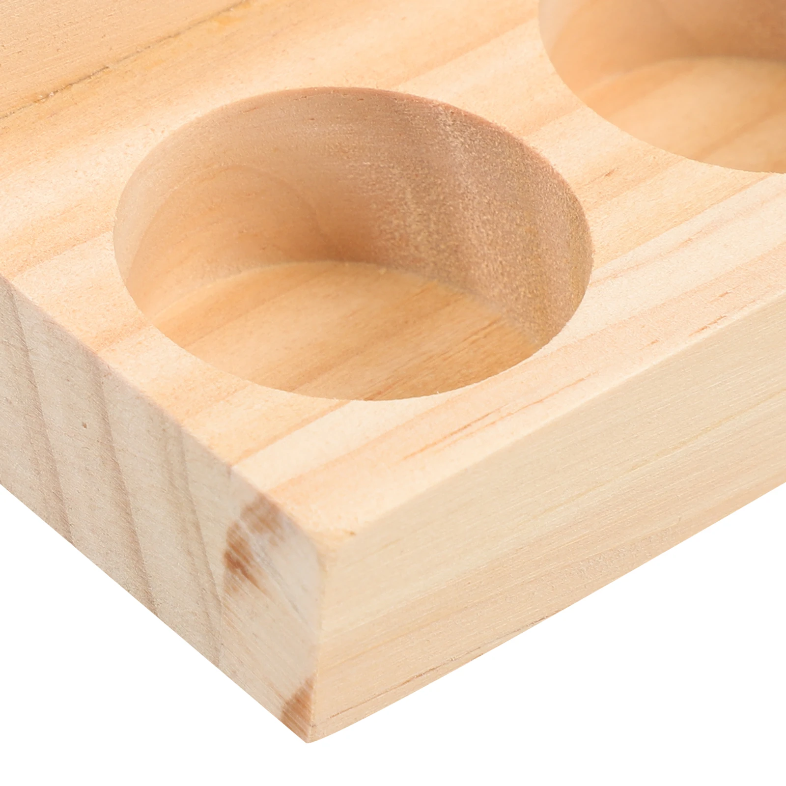 

1pc Wooden Essential Oil Organizer Large Capacity 3 Layers Storage Box For Bottle Holder Sturdy Lightweight Crafting