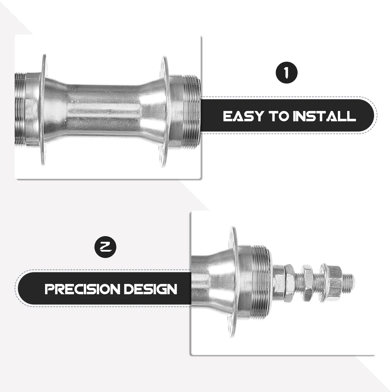 

2Pcs Mountain Bike Rear Hub Brake Back Brake Part Bicycle Replacement Bike Rear Hub Supply Cycling Accessories