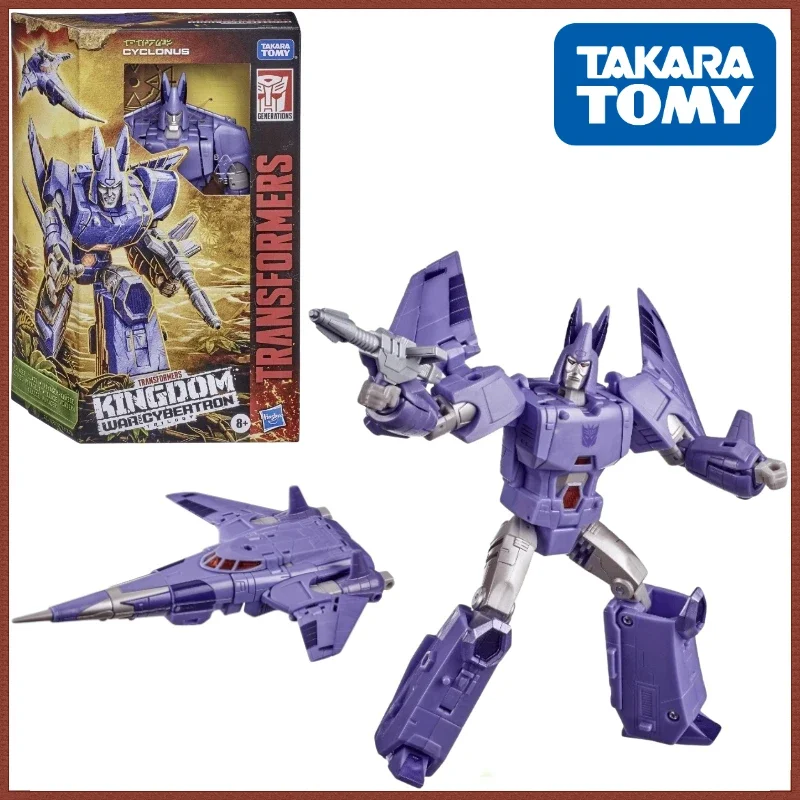 original TM Transformers G Series Kingdom WFC-K9 Cyclonus Collect Figure Anime Robot Anime Action Models Kid Gifts Stitch