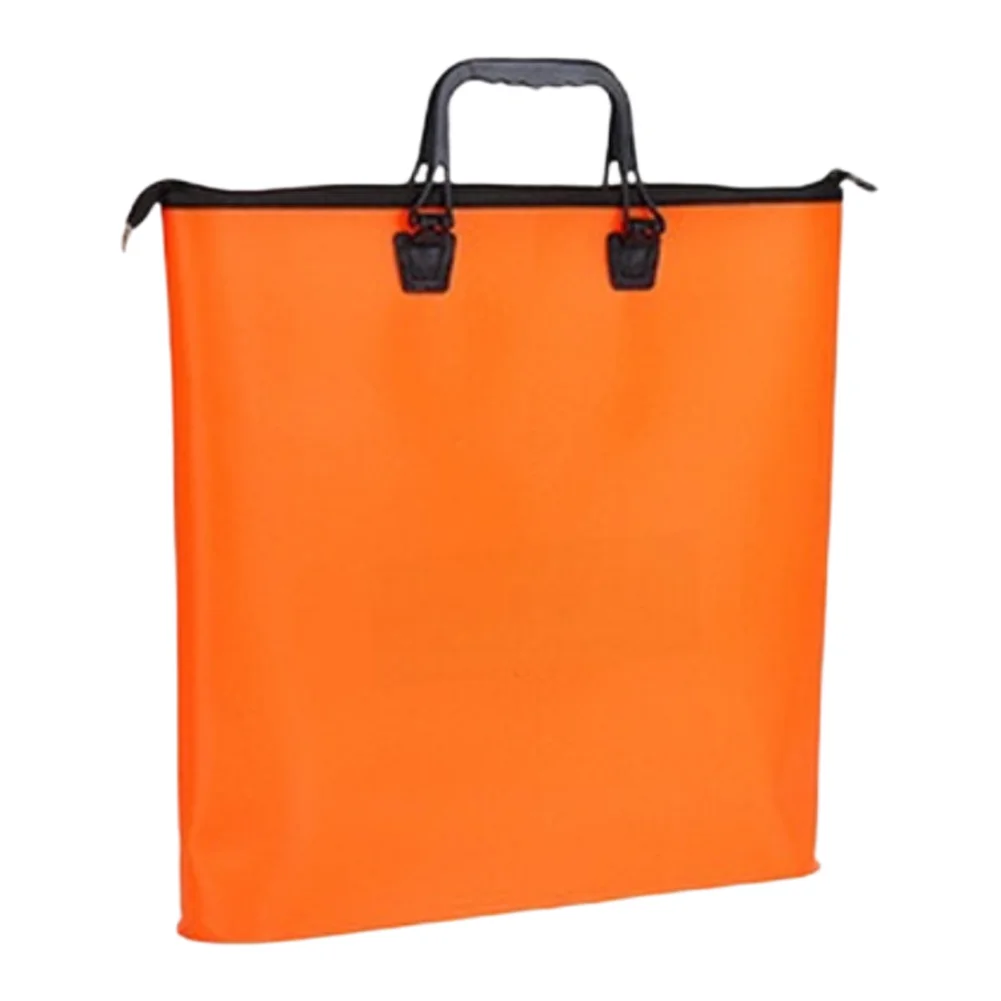 Fishing Tackle Bag EVA Fishing Bag Long-lasting EVA Material Reinforced Handles Sealed Zipper Closure For Fishing Trips