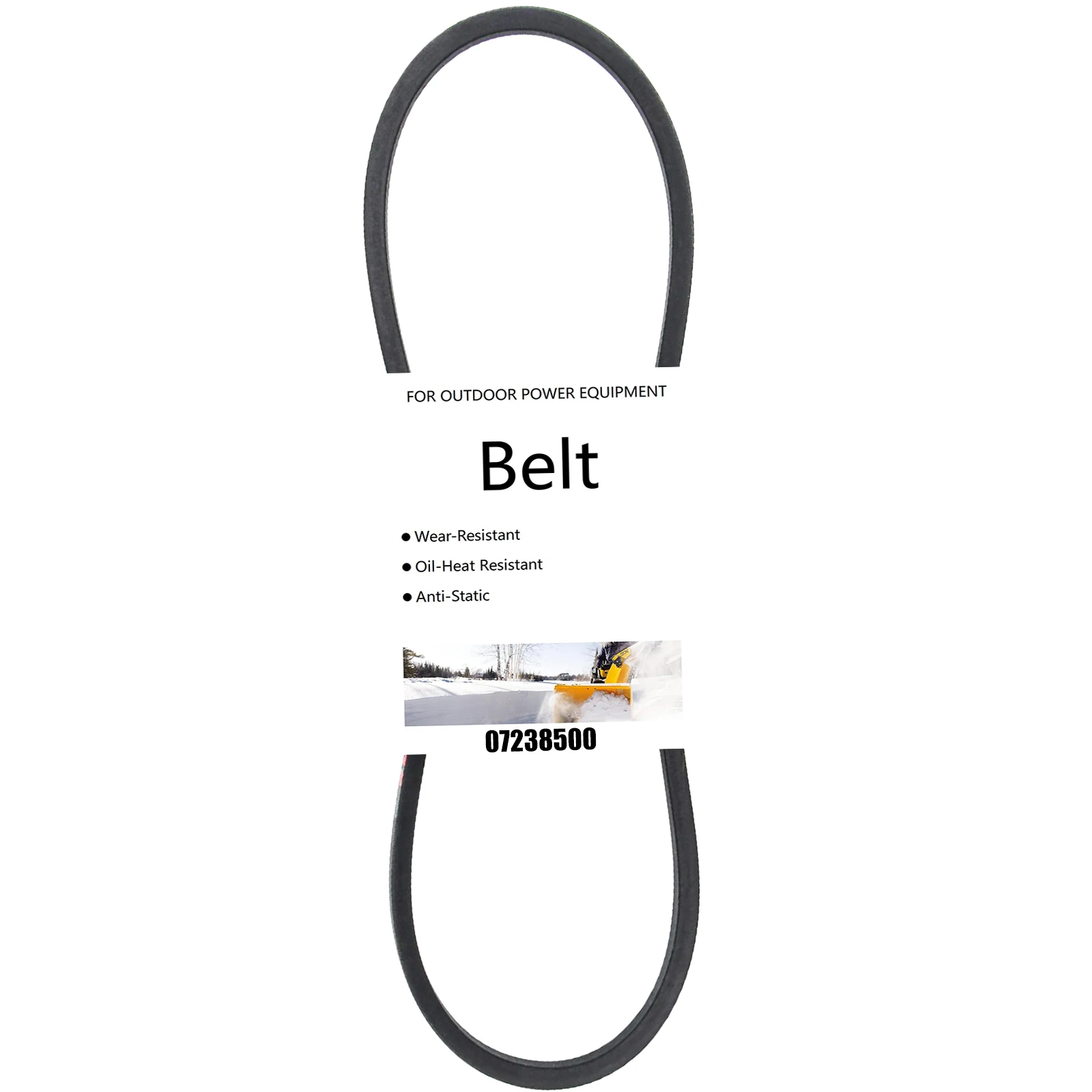 

07238500 Ремень шнекового привода для Ariens 72086, 07208600, 72385, 7238500 Сменный ремень для снегоочистителя (1/2 x 40 дюймов)