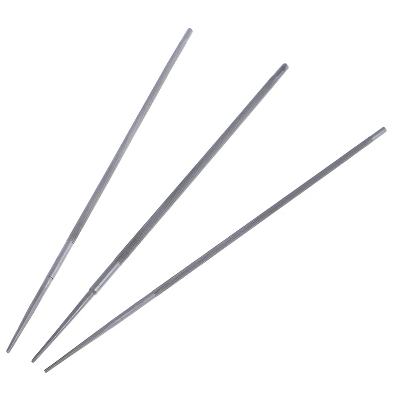 3pcs Round Chainsaw File Sharpening Tool For Chainsaw Chains Handheld Grinding Accessory