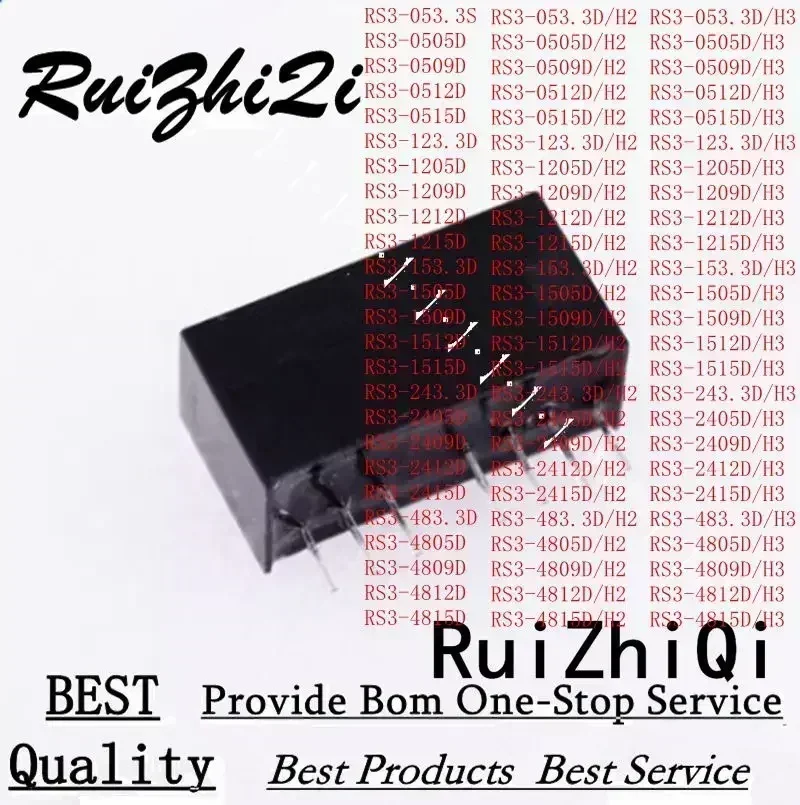 

10 шт./лот RS3-243.3D/H3 RS3-2405D/H3 RS3-2409D/H3 RS3-2412D/H3 RS3-2415D/H3 RS3-483.3D/H3 RS3-4805D/H3 RS3-4809D/H3 RS3-4812D/H3