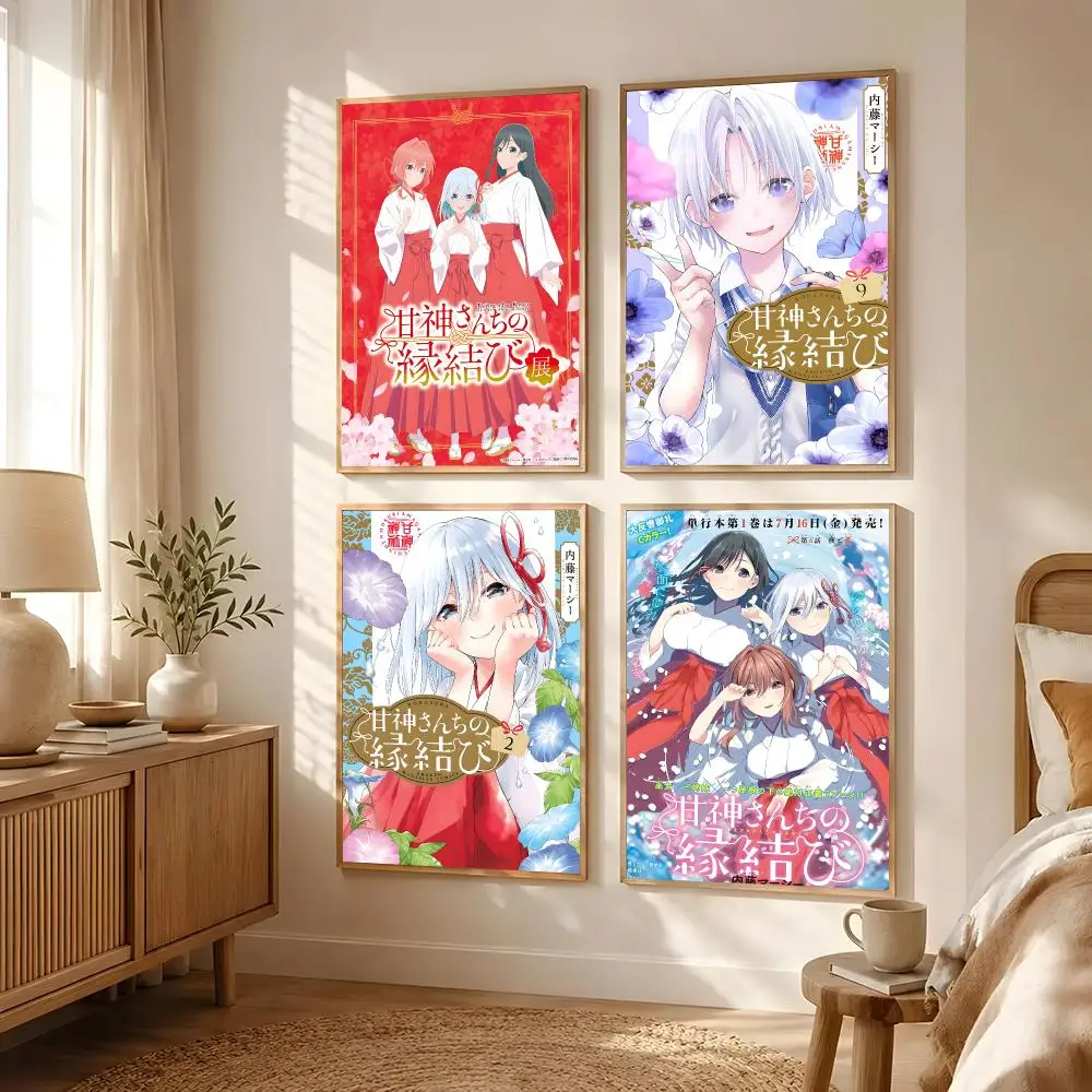 Tying the Knot with an Amagami Sister Poster Poster All-match HD Waterproof Self-Adhesive Wall Art Sticker For Home Bedroom