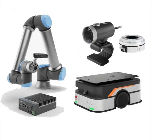 Collaborative Inspection Robot UR15 With 3D Vision AI Defect Detection System For Electronics Automotive Parts Quality Control