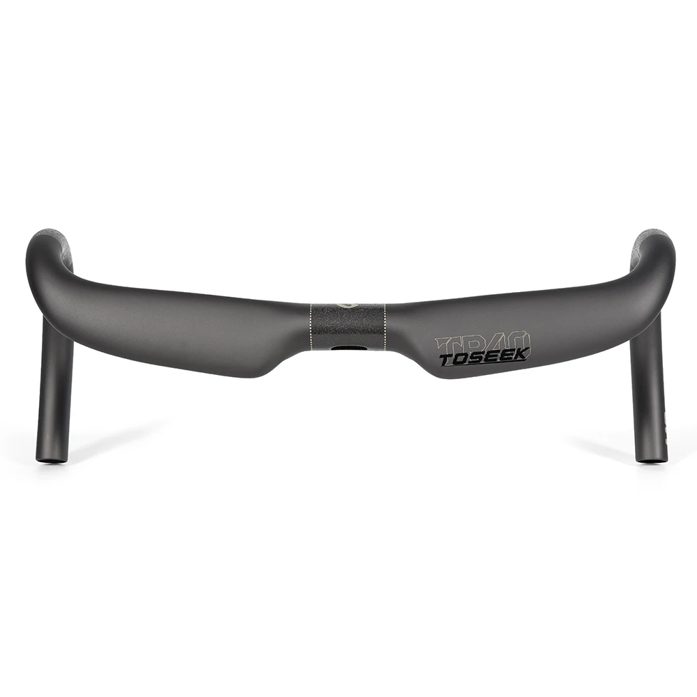 AliExpress TOSEEK TR40 Bike Carbon Road Handlebar 380/400/420/440mm UD Matt Internal Routing Road Bicycle Handle Bar Bicycle Parts
