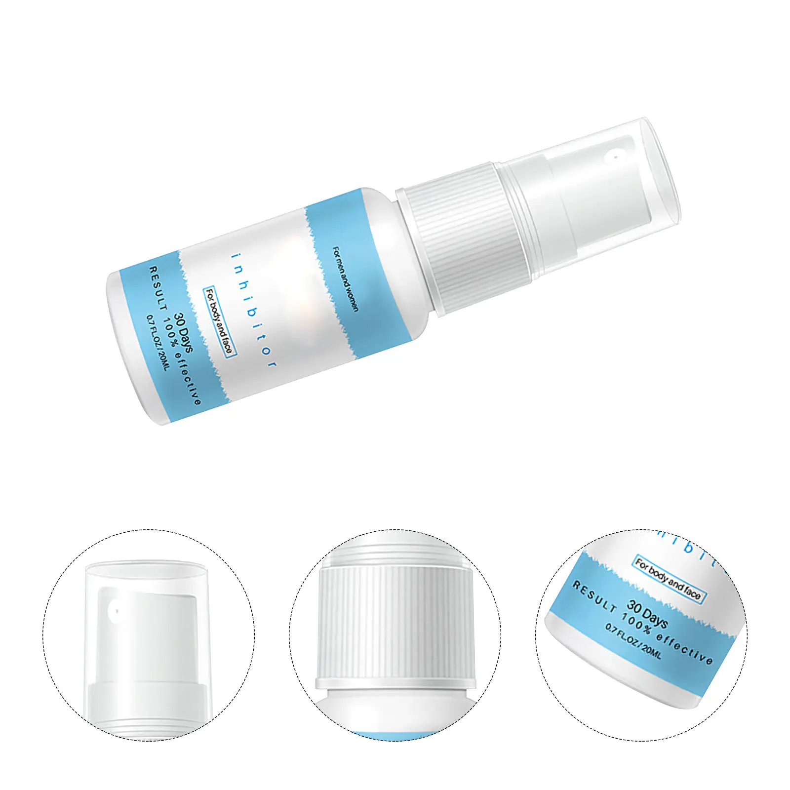 

1Pcs Hair Growth Inhibitor Spray Mild Nourishment No Stimulation Preventing Hair Regrowth Facial Body Use Repair Soothing Skin