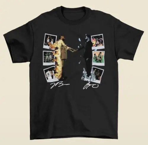 Jaylen Brown and Jayson Tatum Fire and Ice T-Shirt