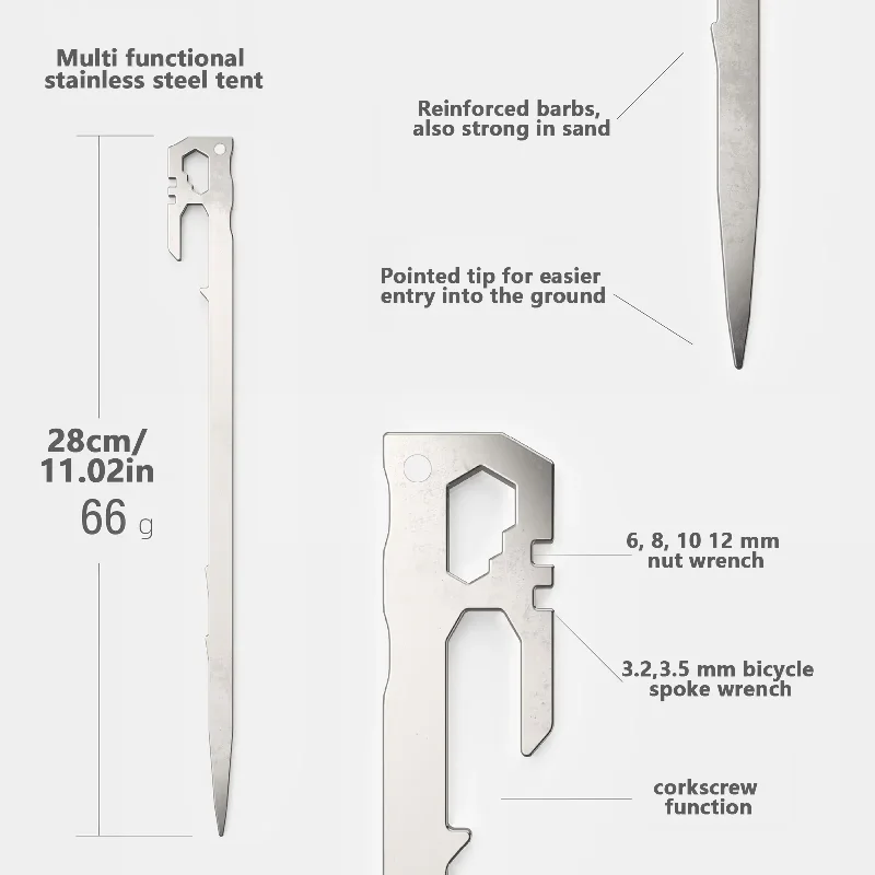 Heavy Duty Tent Stakes 3