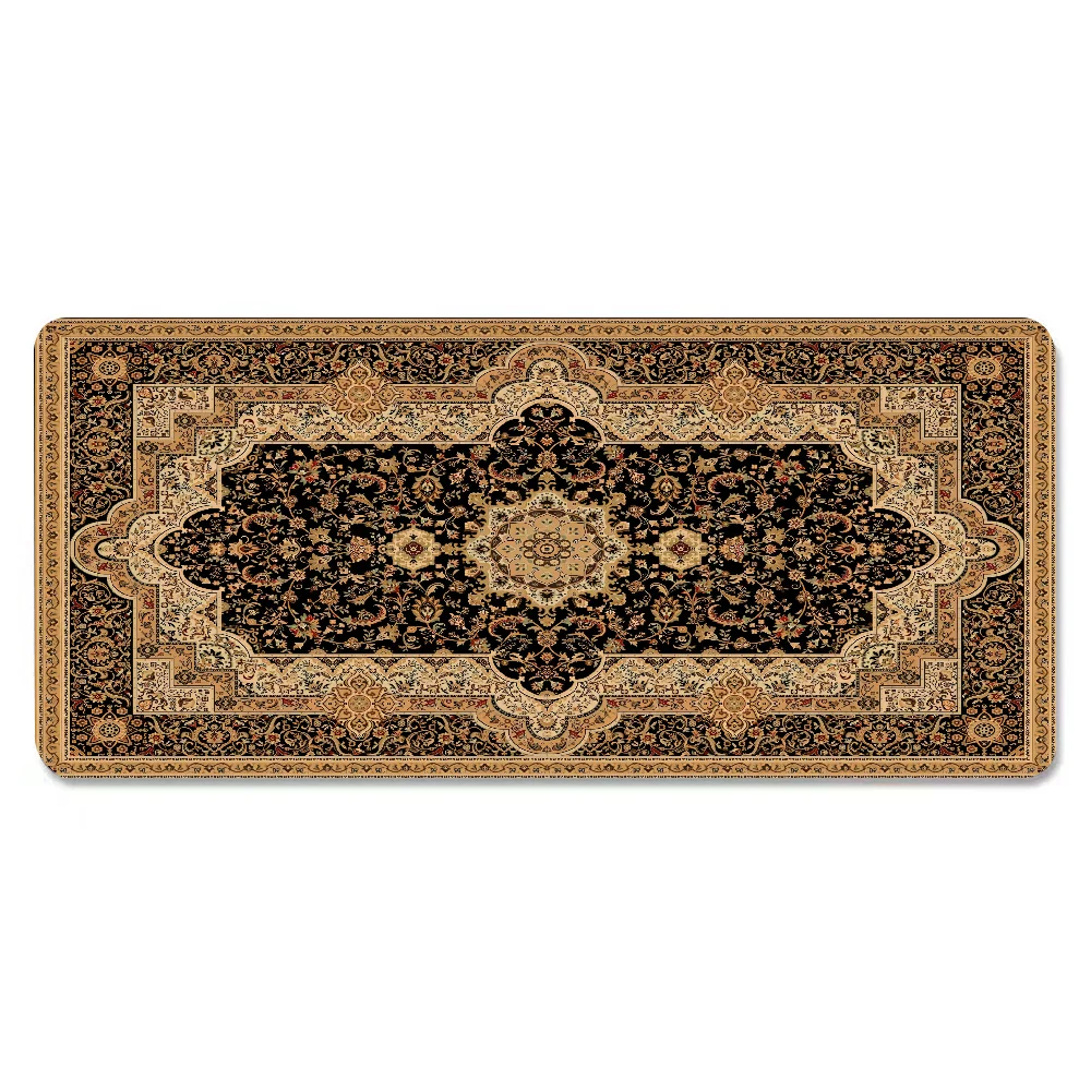 Mysterious Persian Cool Mousepad Large Anti-Slip Mouse Pad Stitched Edges Mat Durable Desk Laptop Gaming​ Keyboard Pad XXL