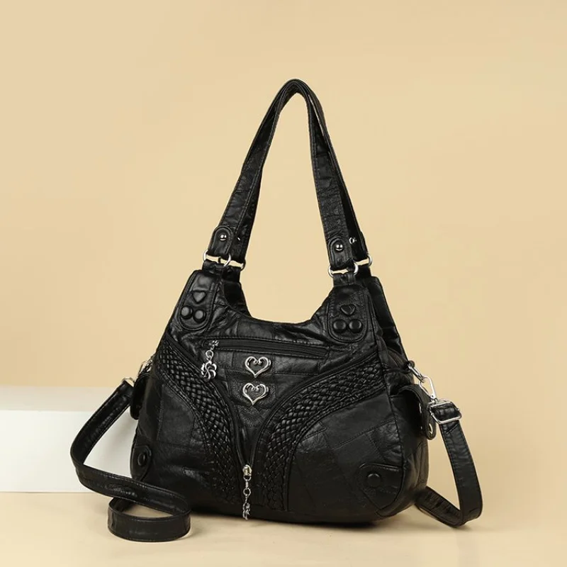 

Высококачественная роскошная брендовая женская сумка, кожаная модная элегантная сумка через плечо, классическая винтажная сумка с акцентом в Париже ​