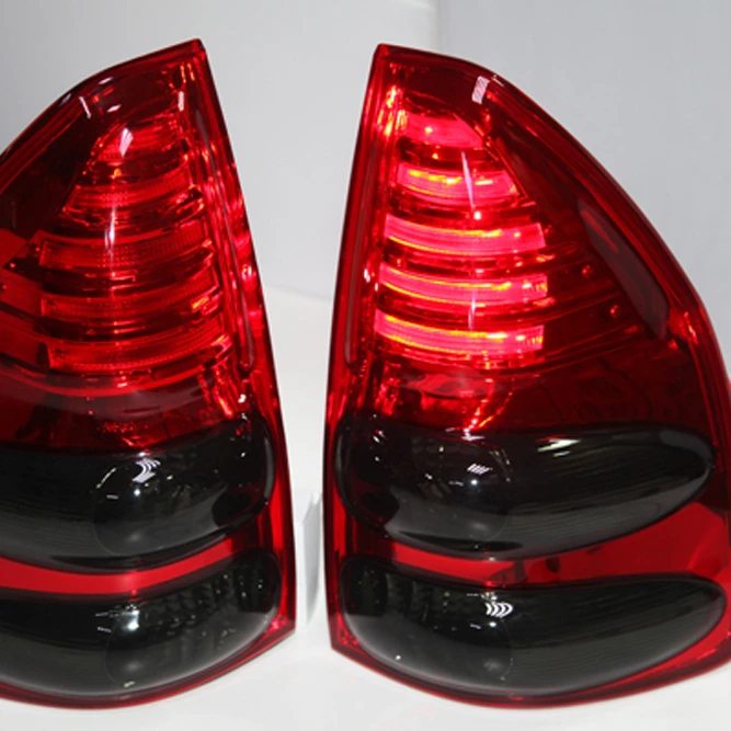 

Prado FJ120 LED Tail Light 03-08 Red White Housing