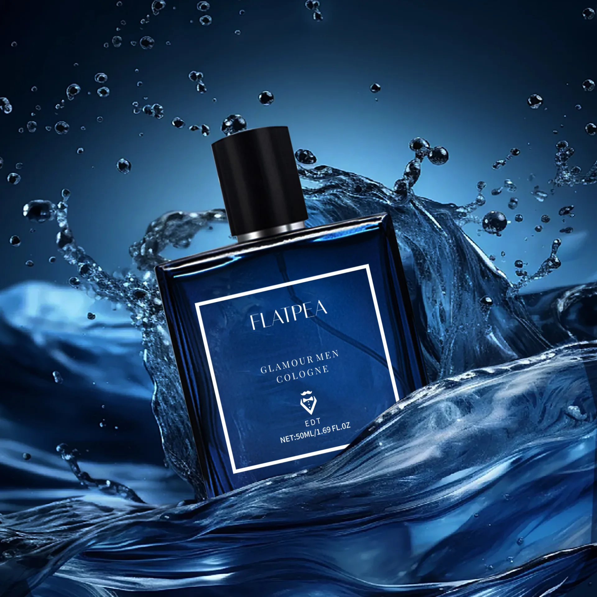 Blue Ocean Men's Woody Aromatic Colonia Profumo a lunga durata per appuntamenti Eau De Toilette senza alcool