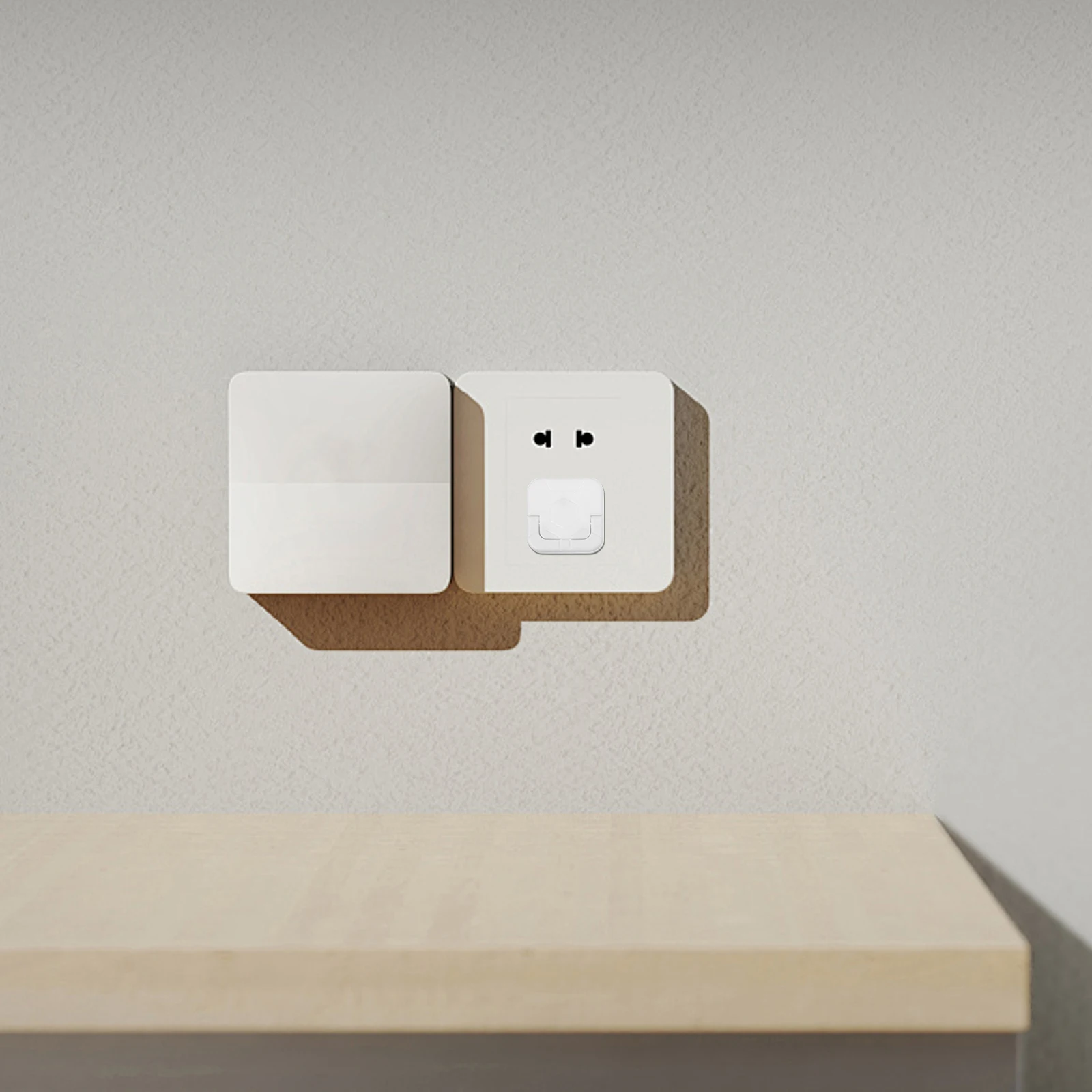 

20Pcs Childproof Outlet Covers Easy Install Electrical Socket Safety Plug Guards Protective Covers for Home School Use