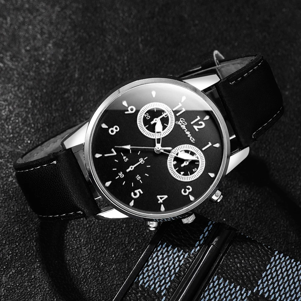 5-piece men's high-end business watch set, featuring different style watch combinations from the high-end premium series