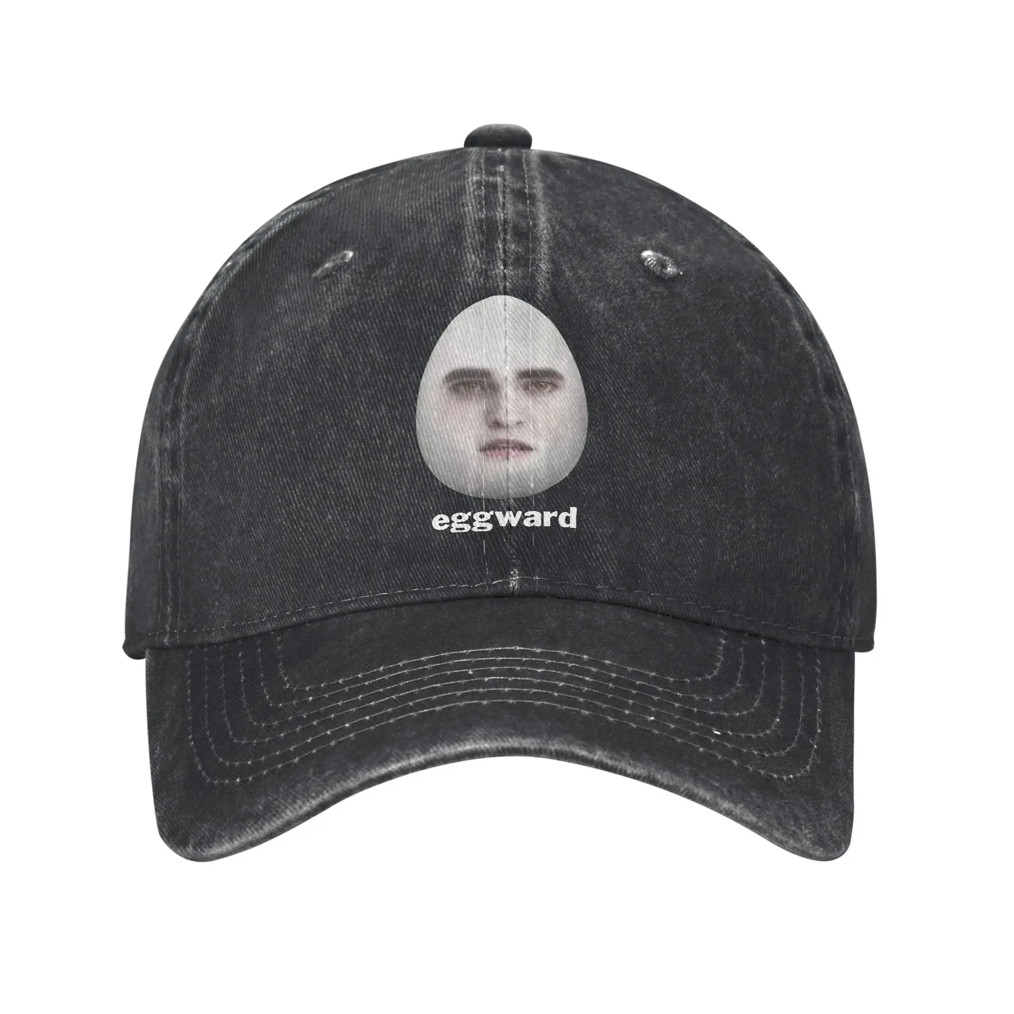 Men Women Eggward Silly Meme Parody Egg Edward Caps Accessories Baseball Cap Vintage  Snapback Hat Adjustable
