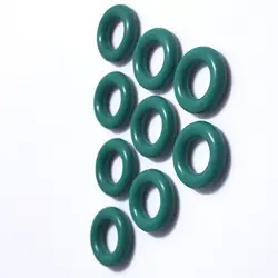 100PCS Fuel Injector Kits Rubber FKM Oring SIZE:8*3.5MM, Green 21027
