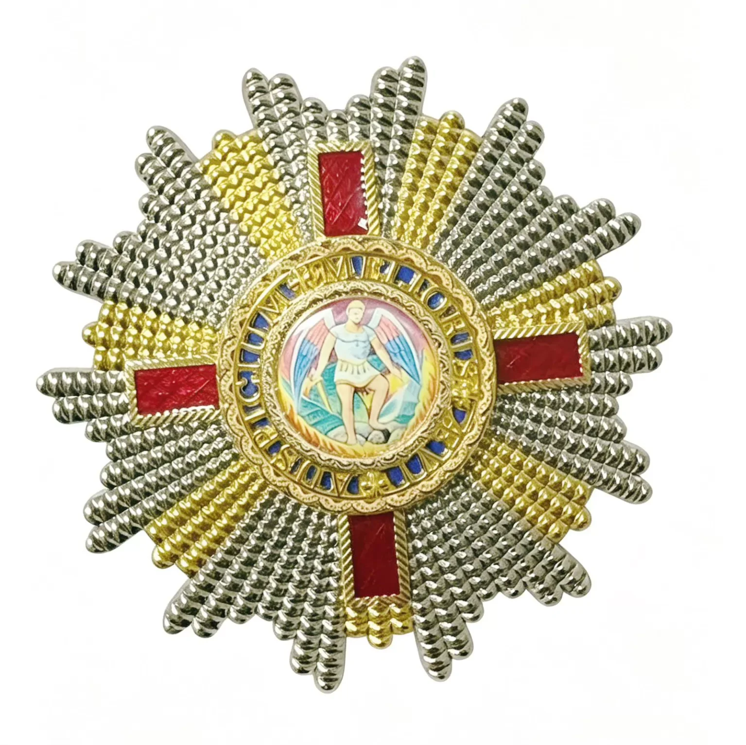 Reproduction British Chivalry Order of St Michael and St George Grand Cross Star Replica Collectible Badge