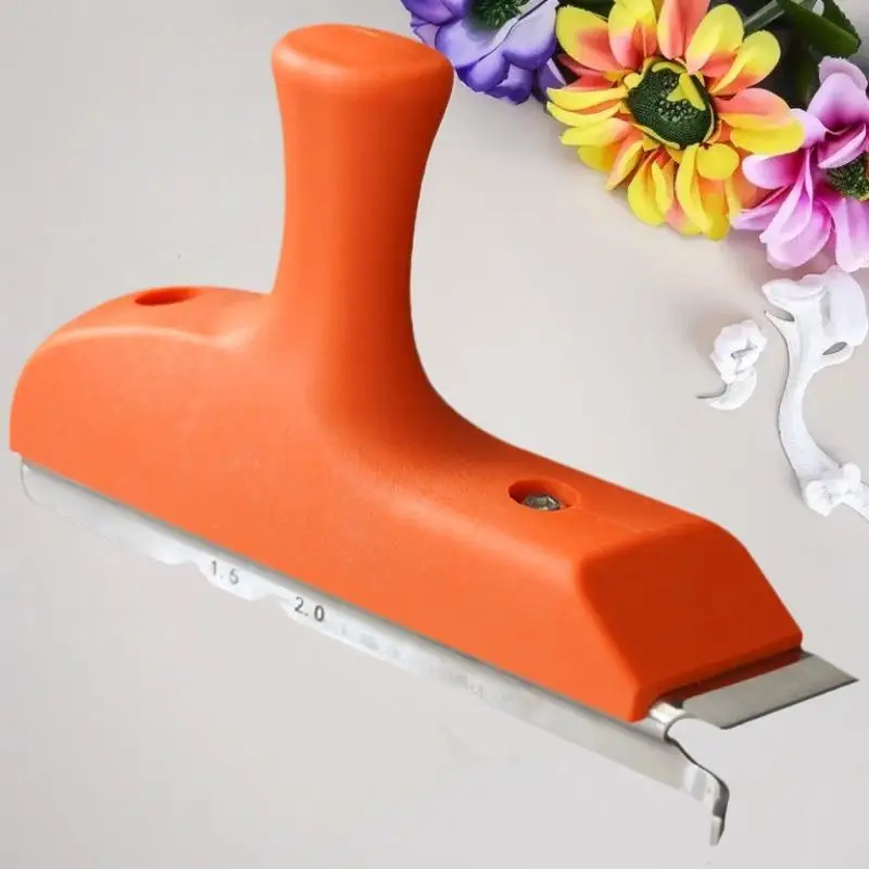 소형 목공 도구: 직각/아크 스크레이퍼, 목재 보드용 3-in-1 디버링 및 챔퍼링 도구