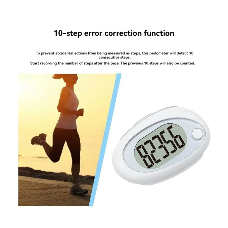 

Durable-3D Motion Sensor Pedometer Step Counter Calorie Distance Measurement Accurate Step Counter For Men Women & Kids,3D Motio