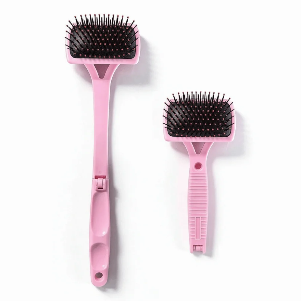 

with Extended Hair Foldable Back Scratcher Folding Handle Elastic Airbag Massage Comb Muscle Relief Skin-friendly Brush Head