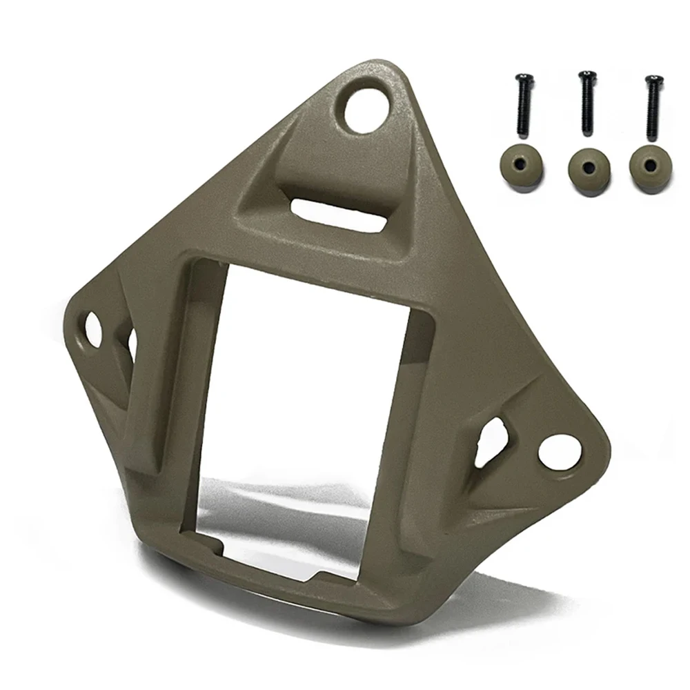 خوذة الصيد السريعة للرؤية الليلية NVG قاعدة معدنية ثابتة محول كفن خوذة تكتيكية لمعدات الرؤية الليلية الثابتة