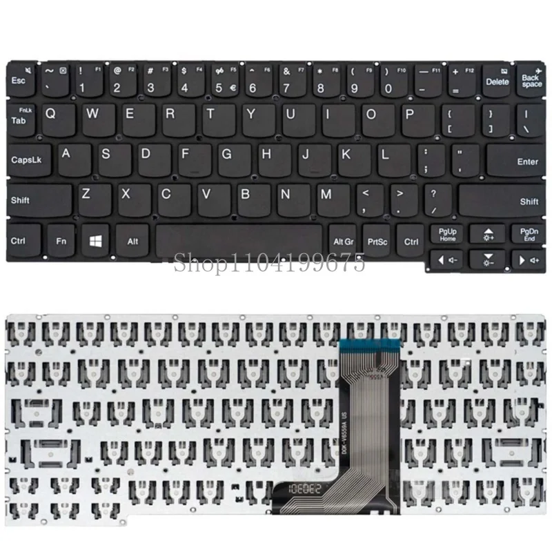 Laptop keyboard for Lenovo Miix 310 320 325 D330 D335-10US 2in-1 US no-backlit