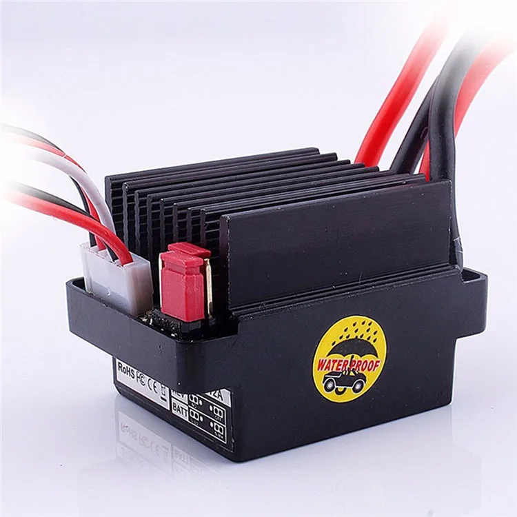 ตัวควบคุมความเร็ว HSP 6-12V 3S กันน้ำ 320A สำหรับรถบังคับวิทยุ เรือบังคับมอเตอร์แบบมีแปรงถ่าน 6-12V 3S ตัวควบคุมความเร็ว ของเล่นไฟฟ้า