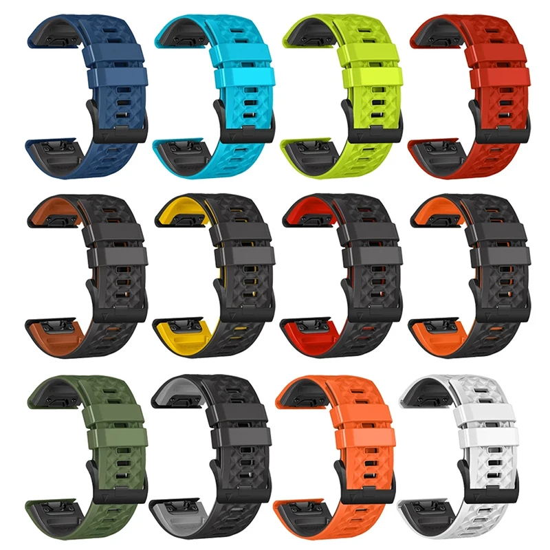 New 22 26mm Smart Watch Straps For Garmin Fenix 7 7X 6 6X Pro 5 5X Plus EPIX/VERTIX 2 Easyfit Garmin Forerunner 935 945 Bracelet