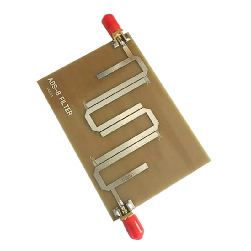 ADS-B Microstrip Bandpass Filter 1090MHZ Transmission Range 1-1.2Ghz For Adsb Receiver Filter Module