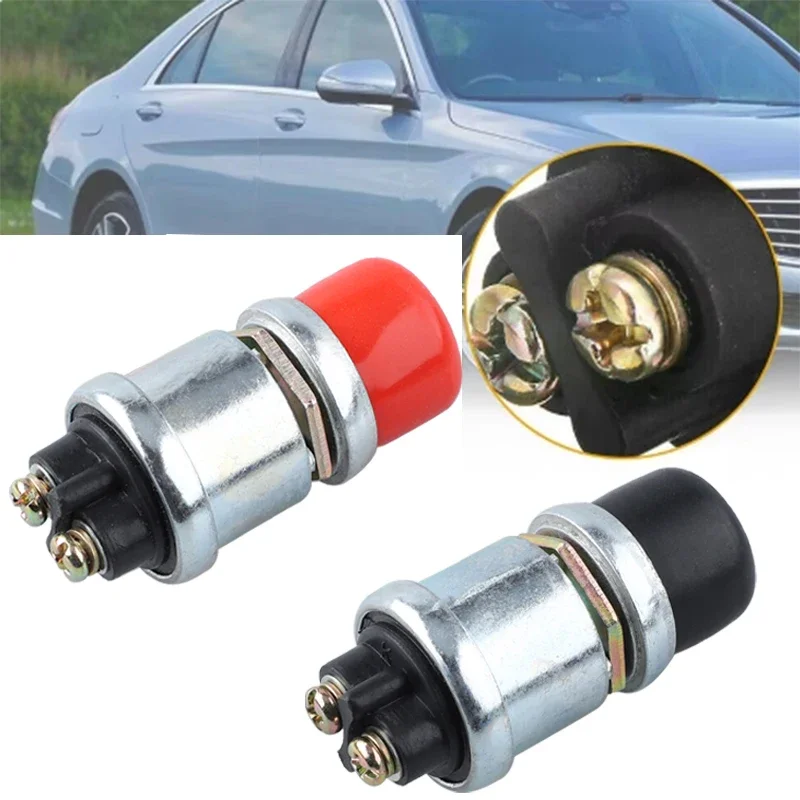 1pcs Ignition Starter Switch 60A DC 12V 24V Truck Engine Start Boat Push Waterproof Horn Car Button Switch Replacement Start